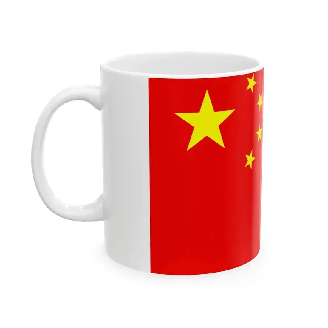 Flag of CTN (China) White Coffee Mug - Go Mug Yourself