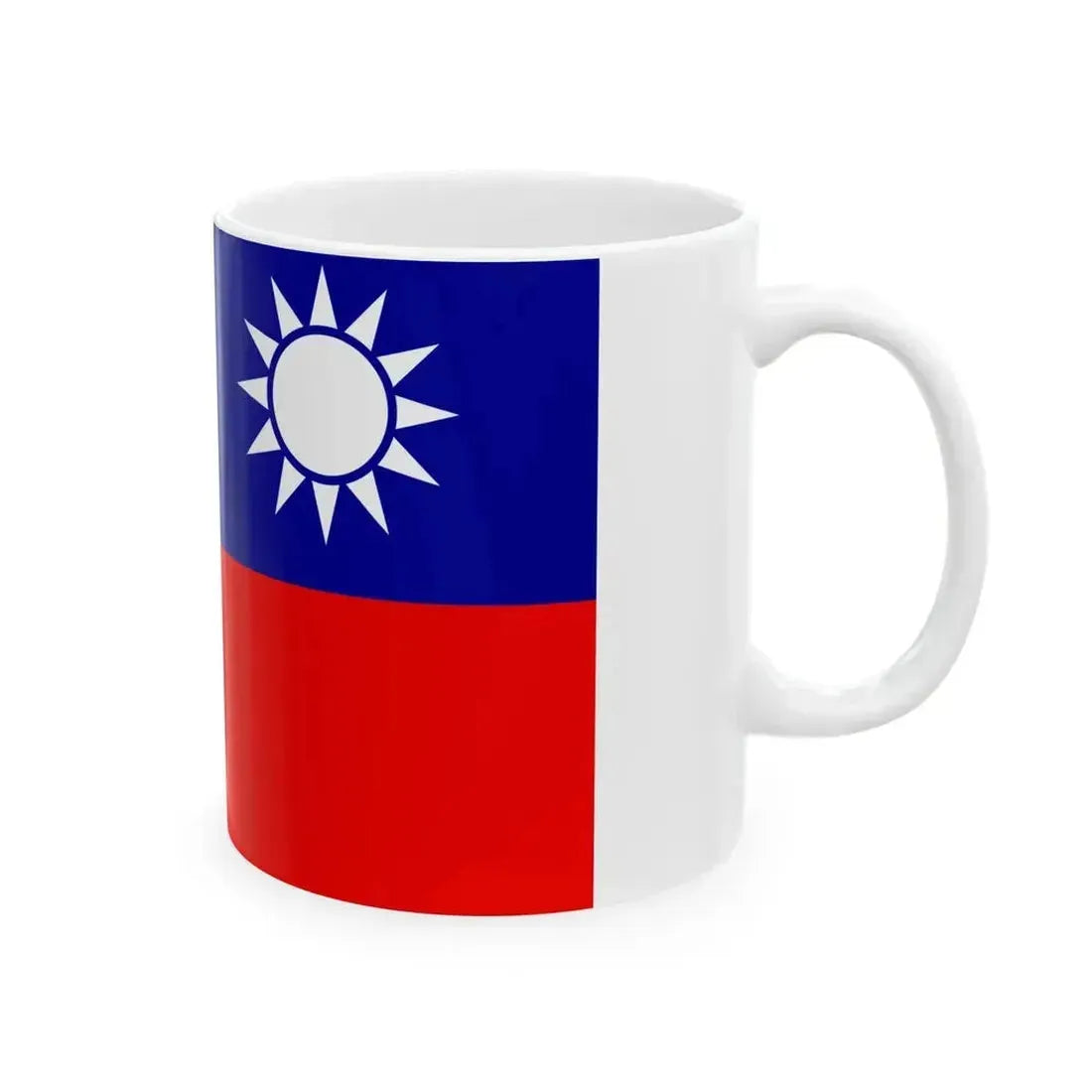 Flag of CTN (China) White Coffee Mug - Go Mug Yourself