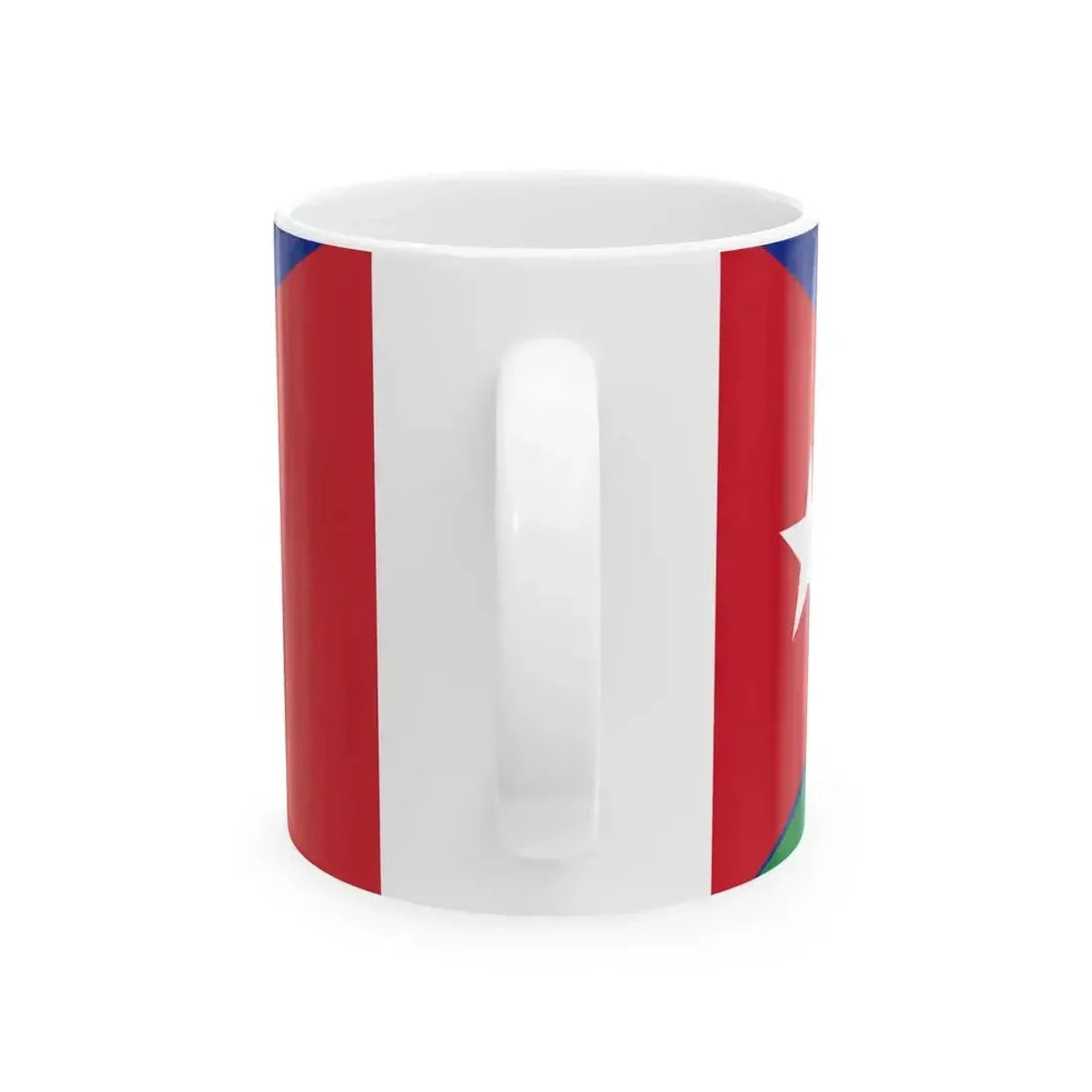 Flag of Cuba and Italy (Cuba) White Coffee Mug - Go Mug Yourself
