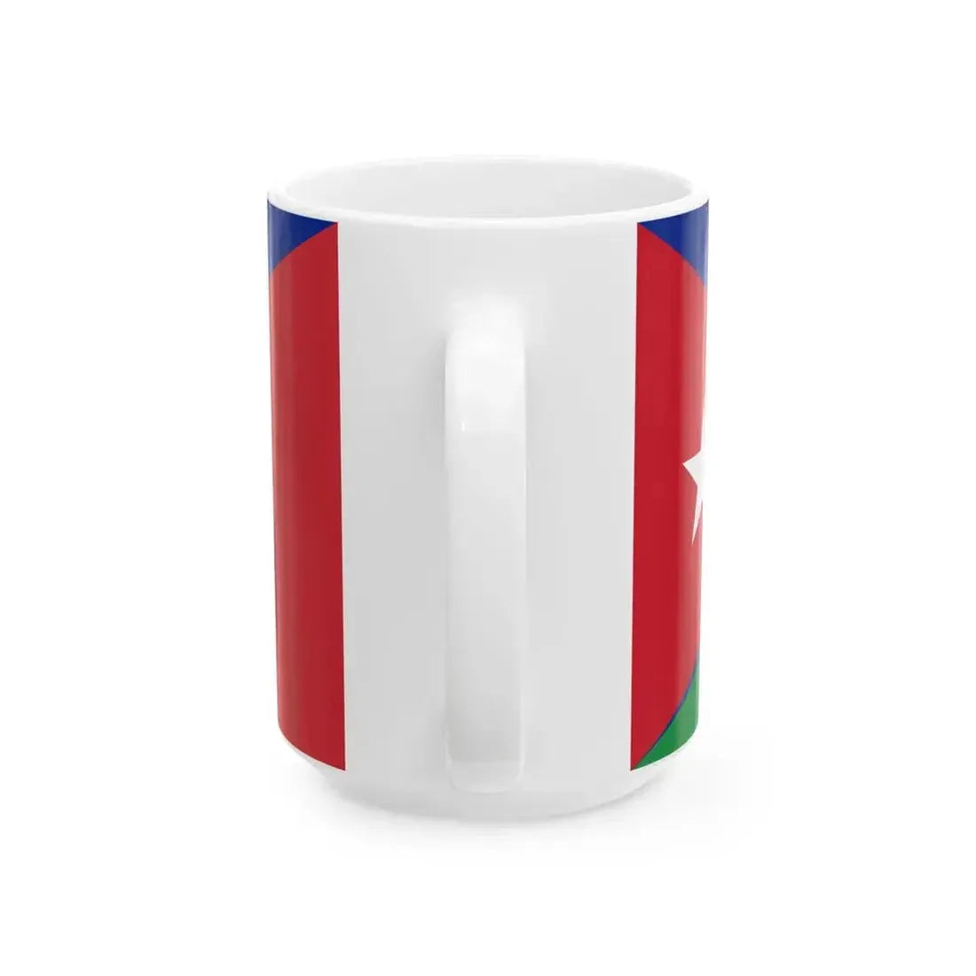 Flag of Cuba and Italy (Cuba) White Coffee Mug - Go Mug Yourself
