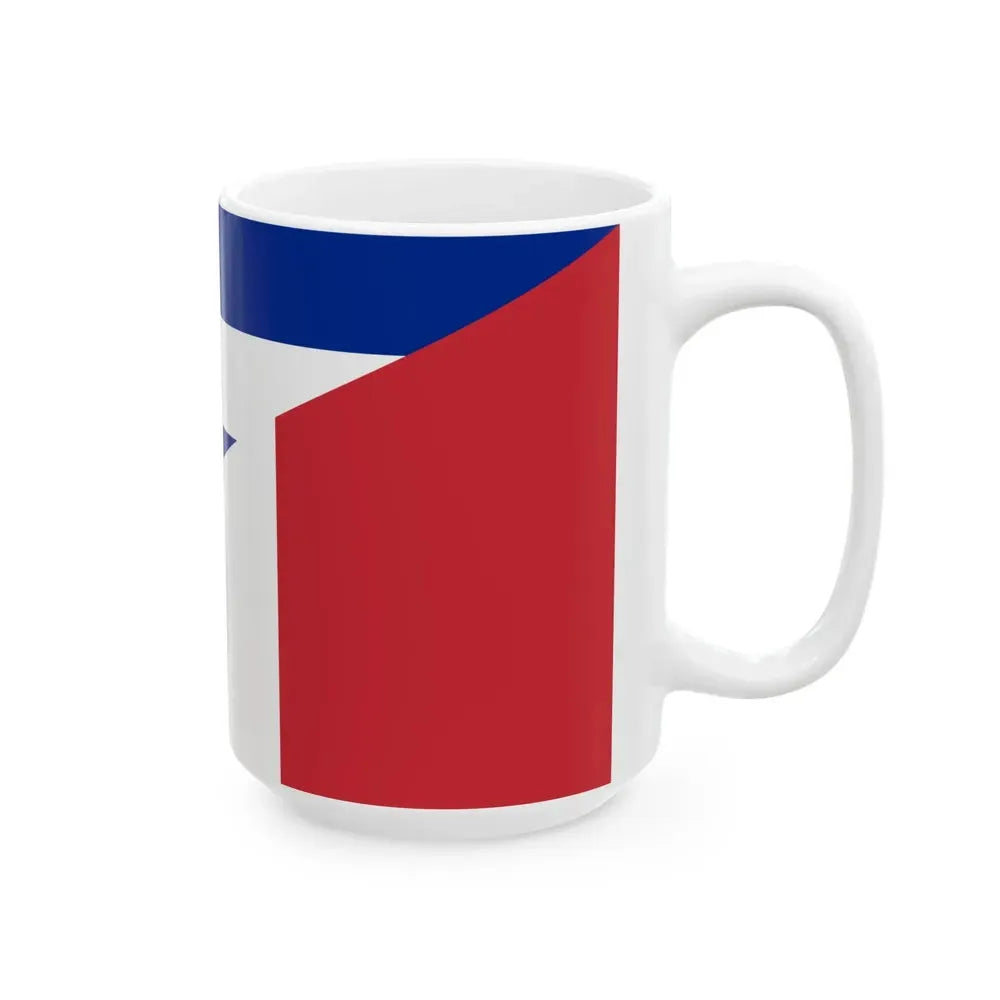 Flag of Cuba and Italy (Cuba) White Coffee Mug - Go Mug Yourself