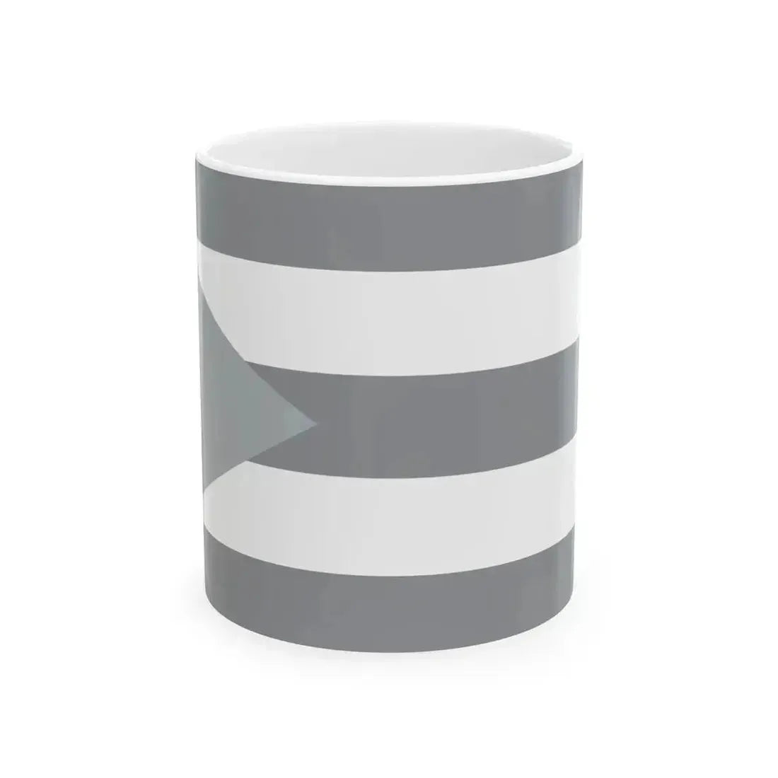 Flag of Cuba black and white (Cuba) White Coffee Mug 11oz - Go Mug Yourself