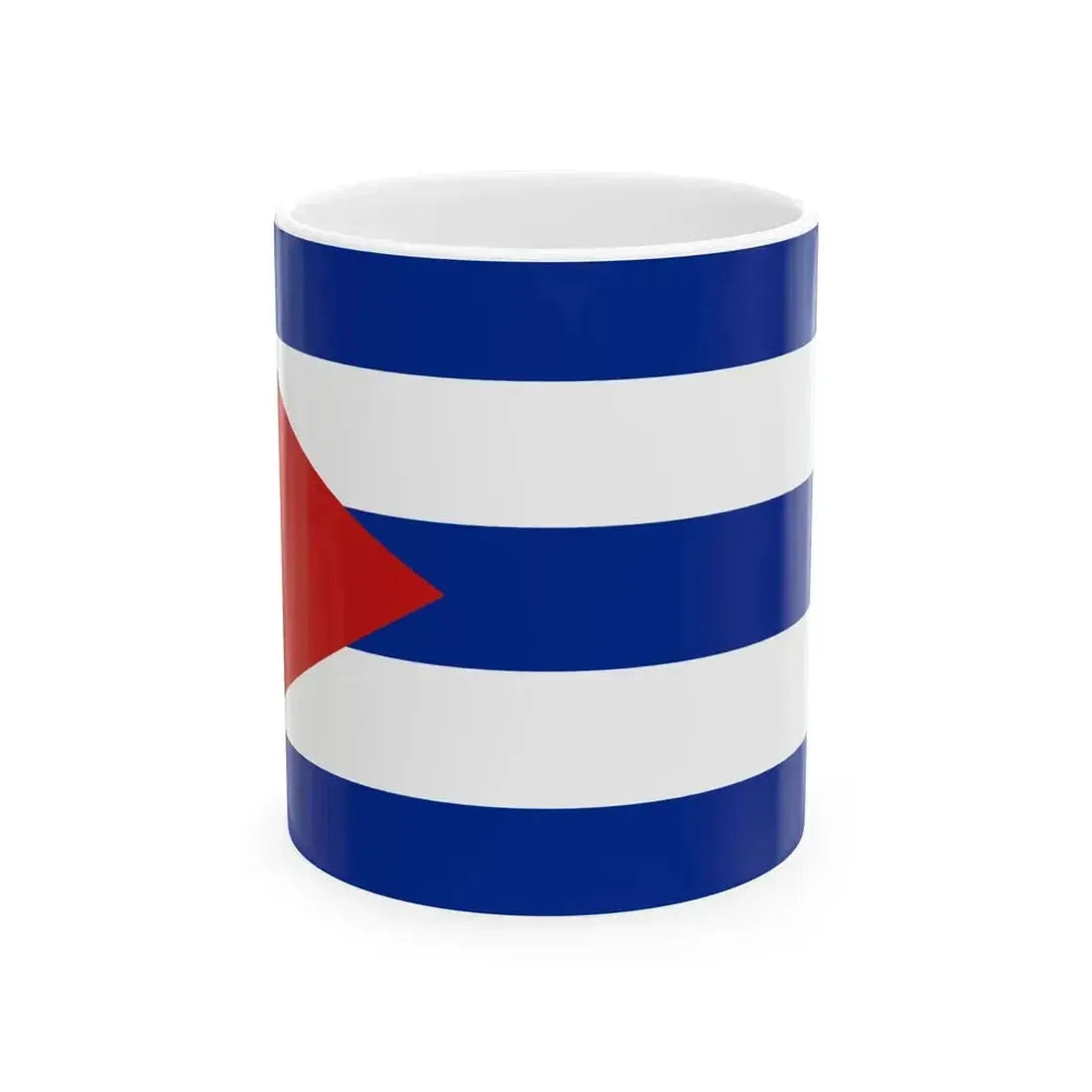 Flag of Cuba (Cuba) White Coffee Mug 11oz - Go Mug Yourself
