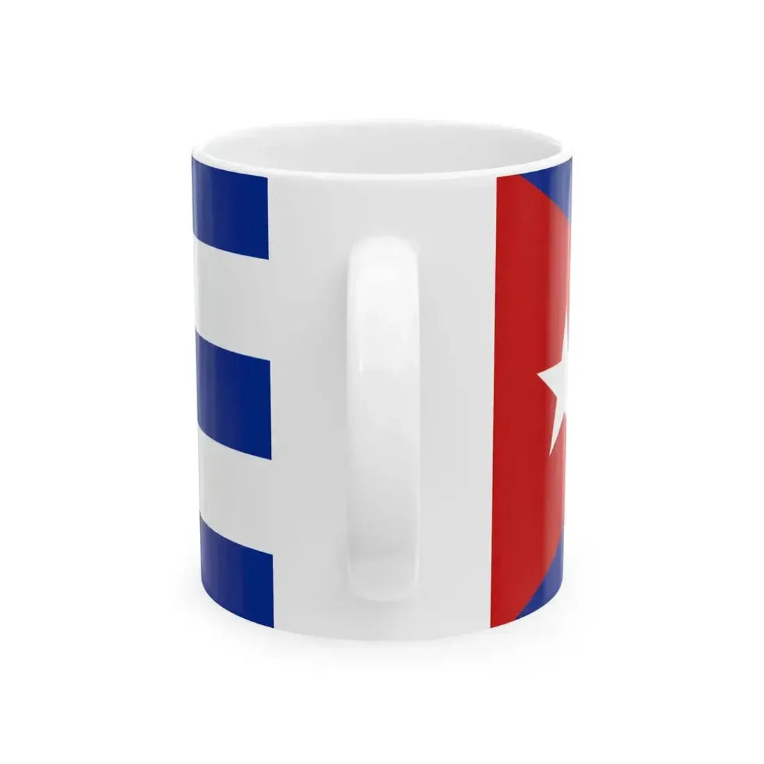 Flag of Cuba (Cuba) White Coffee Mug - Go Mug Yourself