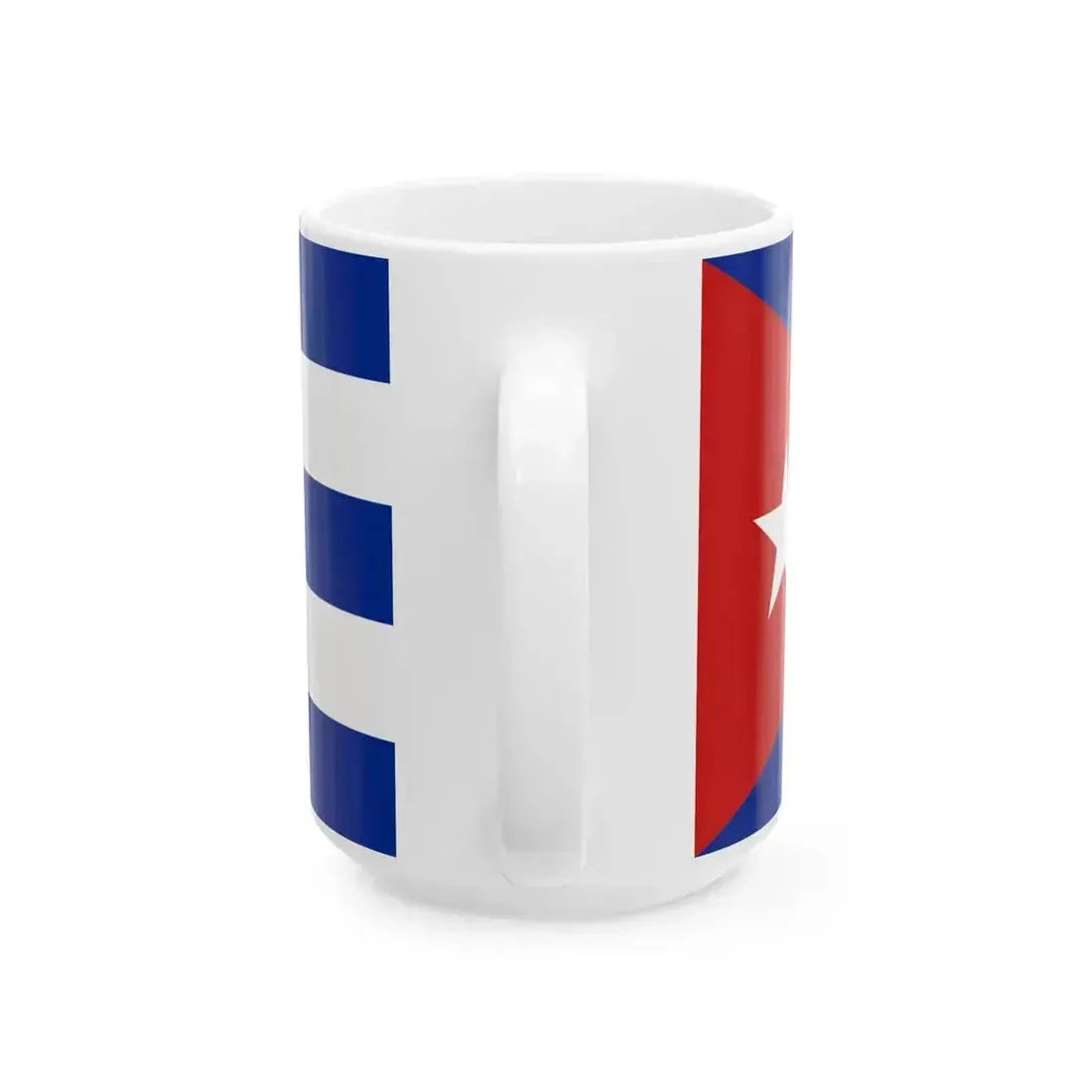 Flag of Cuba (Cuba) White Coffee Mug - Go Mug Yourself