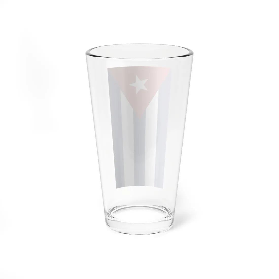 Flag of Cuba vertical (Cuba) Pint Glass 16oz - Go Mug Yourself