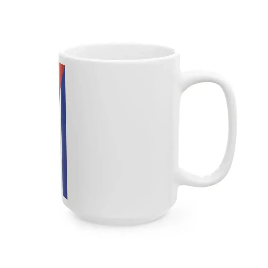 Flag of Cuba vertical (Cuba) White Coffee Mug - Go Mug Yourself