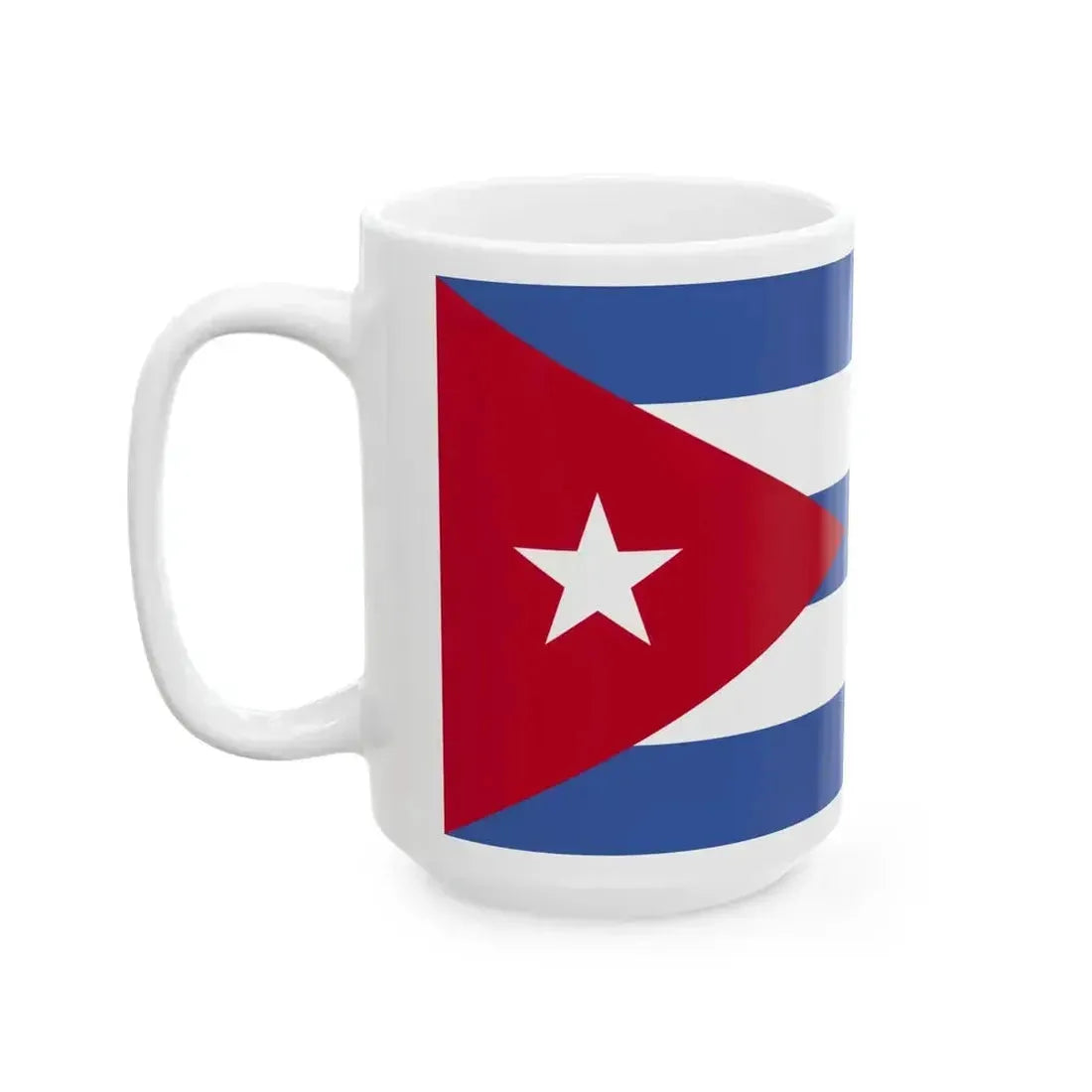 Flag of Cuba WFB 2004 (Cuba) White Coffee Mug - Go Mug Yourself