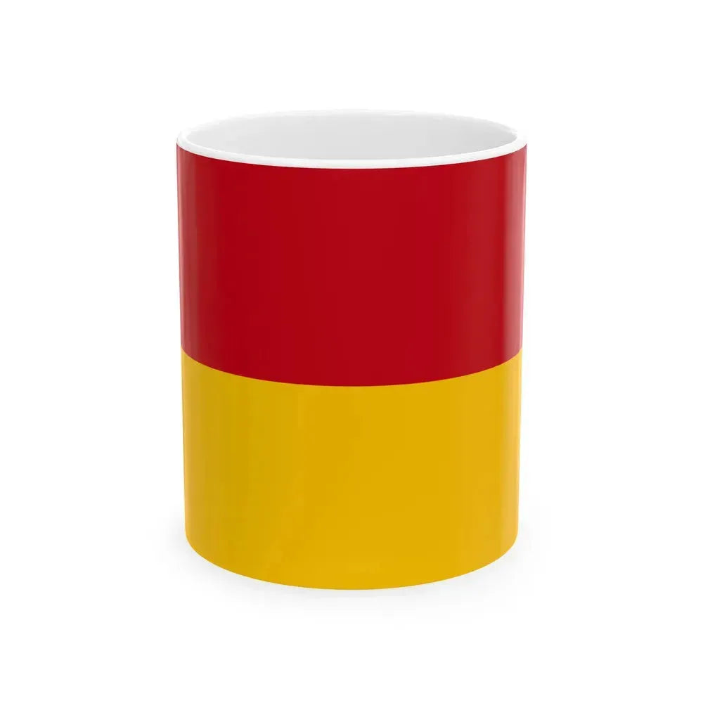 Flag of Cuenca Ecuador - White Coffee Mug 11oz - Go Mug Yourself