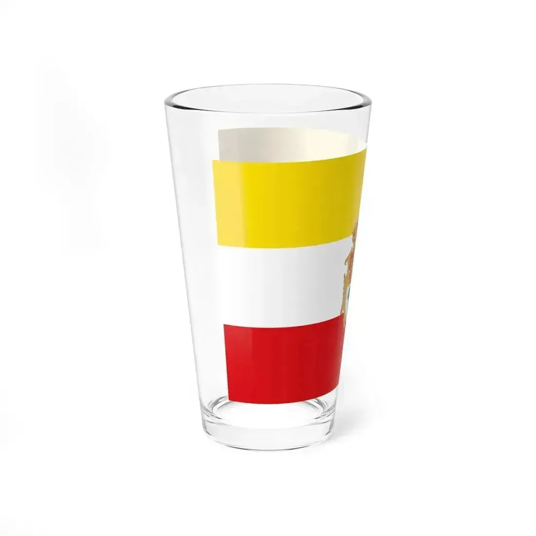 Flag of Cuenca Spain - Pint Glass 16oz - Go Mug Yourself
