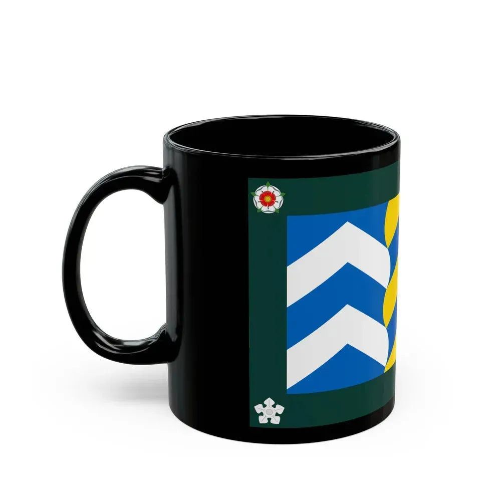 Flag of Cumbria UK - Black Coffee Mug - Go Mug Yourself