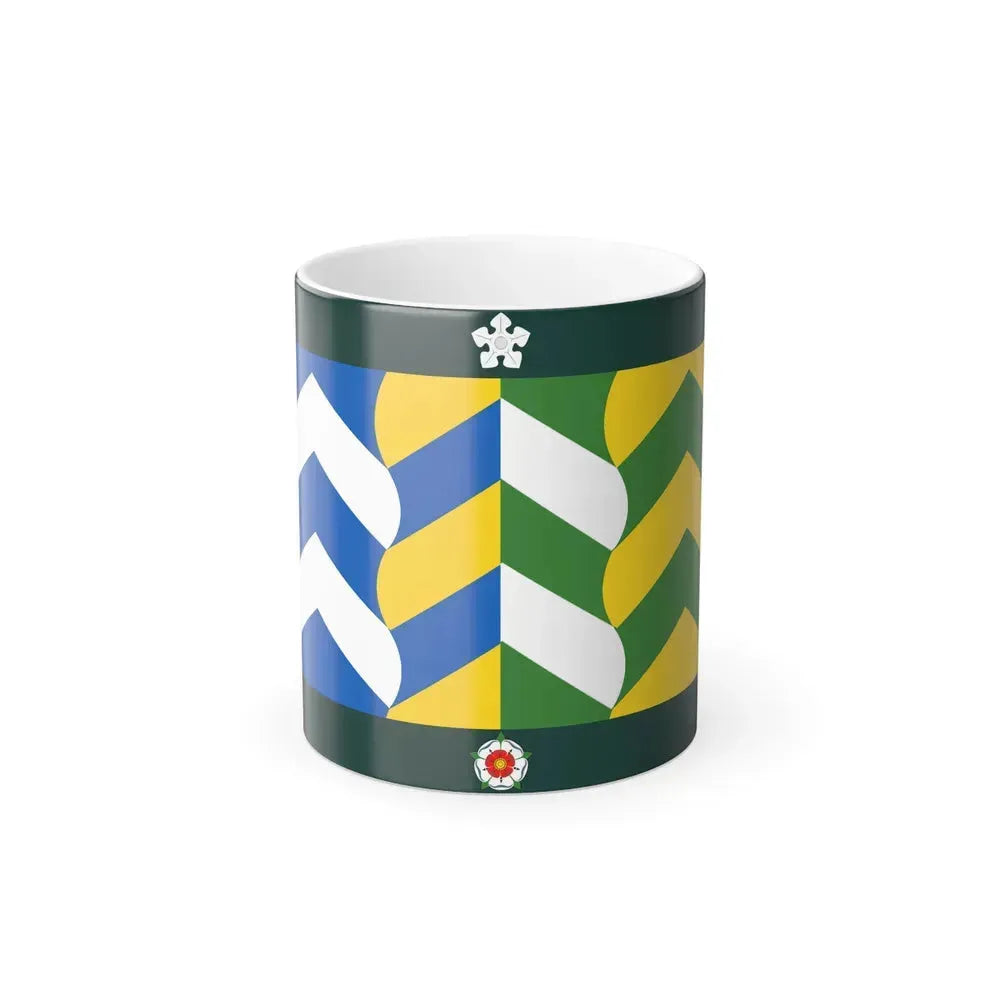 Flag of Cumbria UK - Color Changing Coffee Mug 11oz - Go Mug Yourself