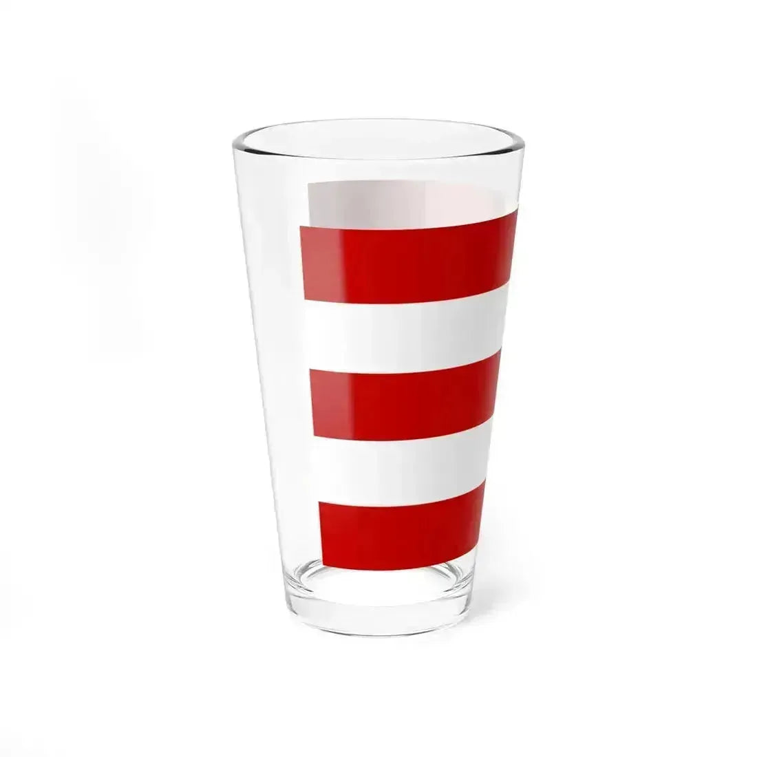 Flag of Cuneo (Italy) Pint Glass 16oz - Go Mug Yourself