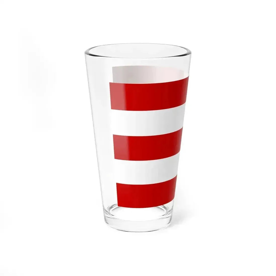 Flag of Cuneo Italy - Pint Glass 16oz - Go Mug Yourself