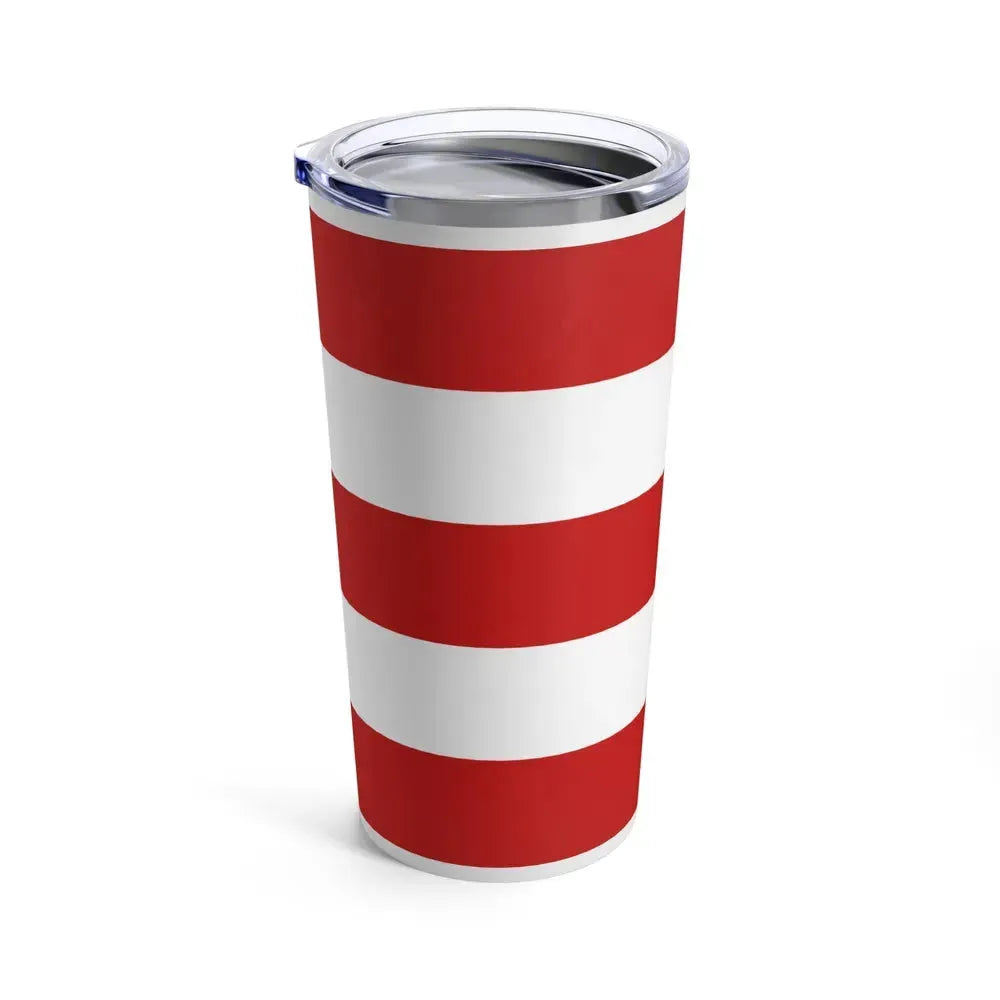 Flag of Cuneo Italy - Tumbler 20oz - Go Mug Yourself