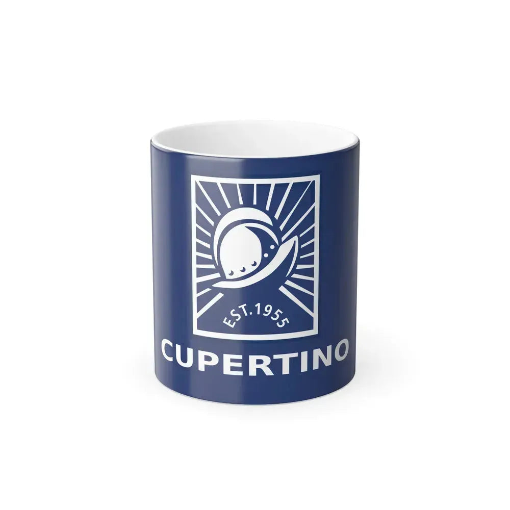 Flag of Cupertino, California - Color Changing Coffee Mug 11oz - Go Mug Yourself