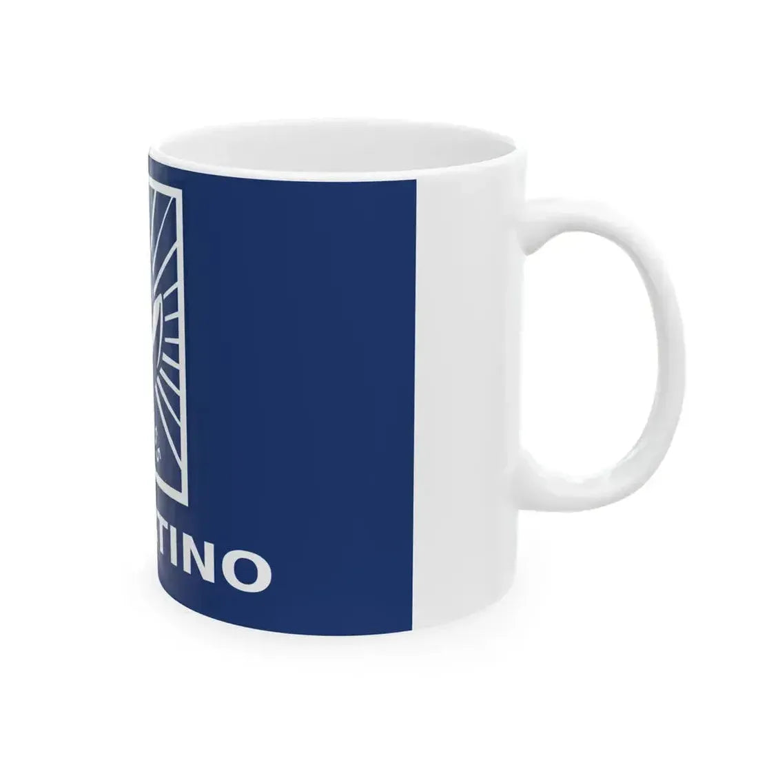 Flag of Cupertino California (United States) White Coffee Mug - Go Mug Yourself