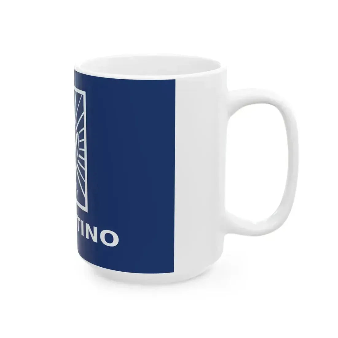 Flag of Cupertino California (United States) White Coffee Mug - Go Mug Yourself