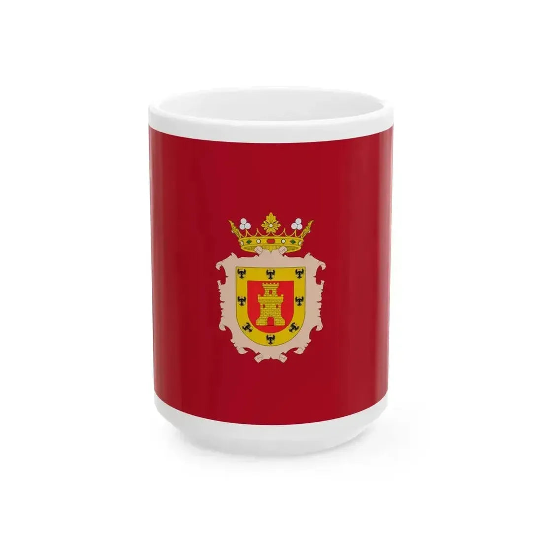 Flag of Cusco 1540-1978 (Peru) White Coffee Mug 15oz - Go Mug Yourself