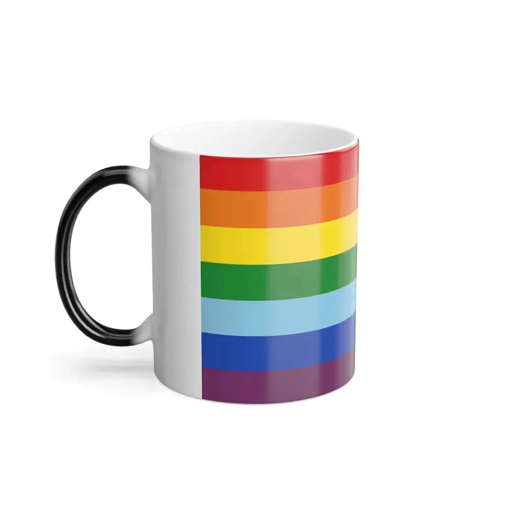 Flag of Cusco capital of the Cusco Region Peru - Color Changing Coffee Mug - Go Mug Yourself