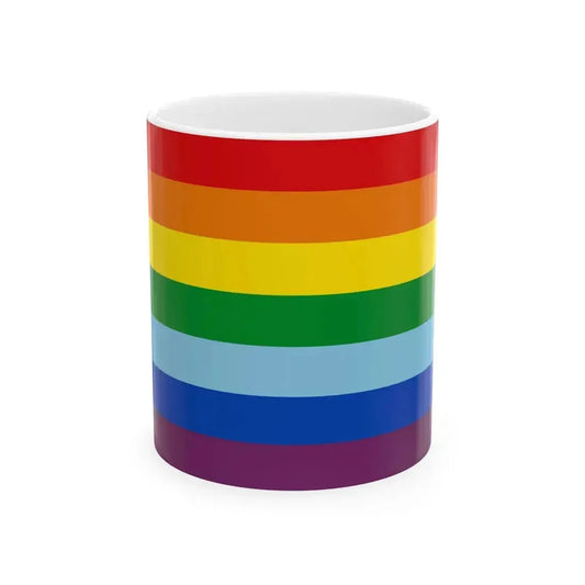 Flag of Cusco capital of the Cusco Region Peru - White Coffee Mug 11oz - Go Mug Yourself