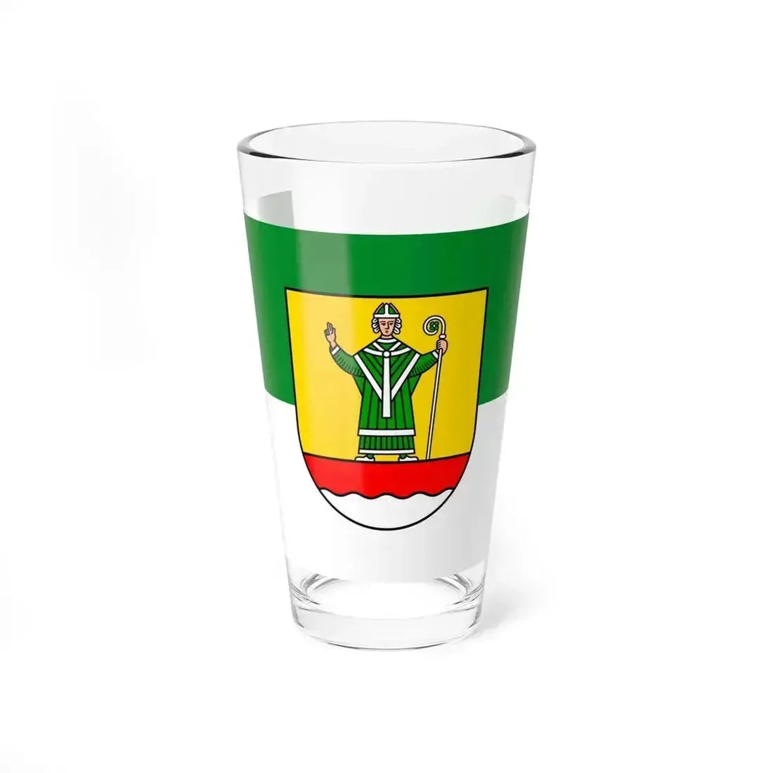 Flag of Cuxhaven Germany - Pint Glass 16oz 16oz - Go Mug Yourself