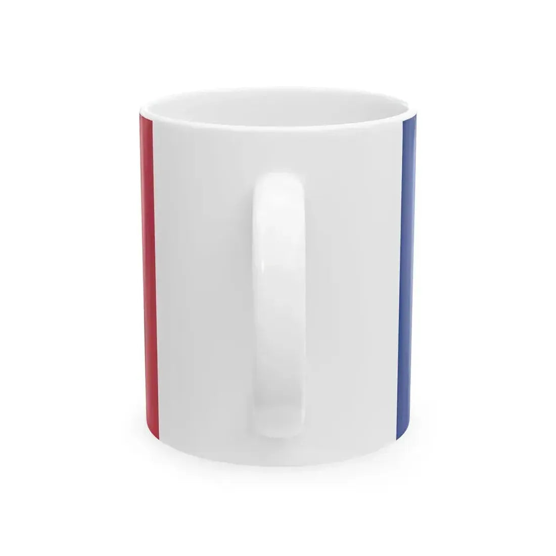 Flag of Cuyahoga County Ohio pre 2014 (United States) White Coffee Mug - Go Mug Yourself