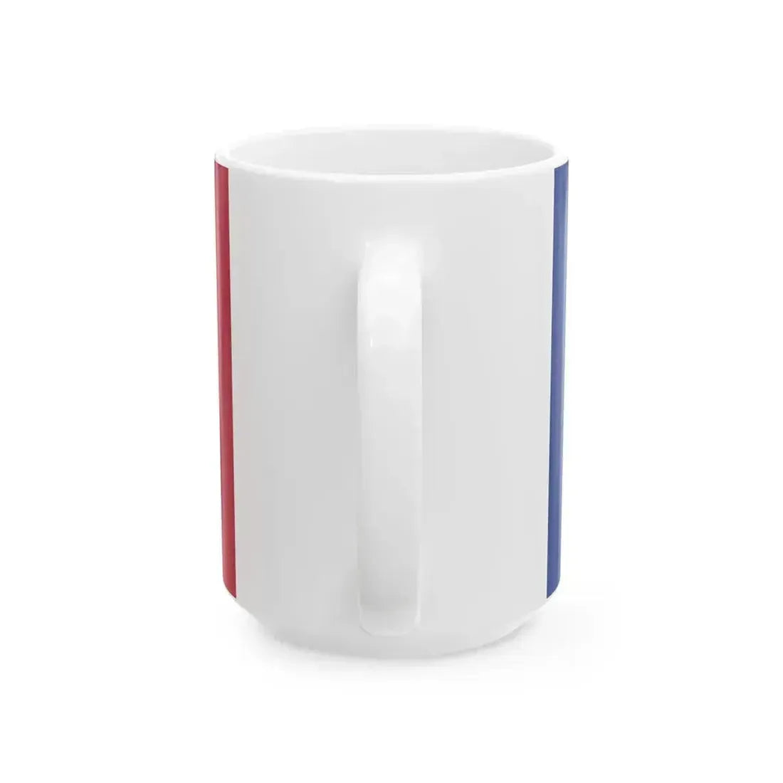 Flag of Cuyahoga County Ohio pre 2014 (United States) White Coffee Mug - Go Mug Yourself