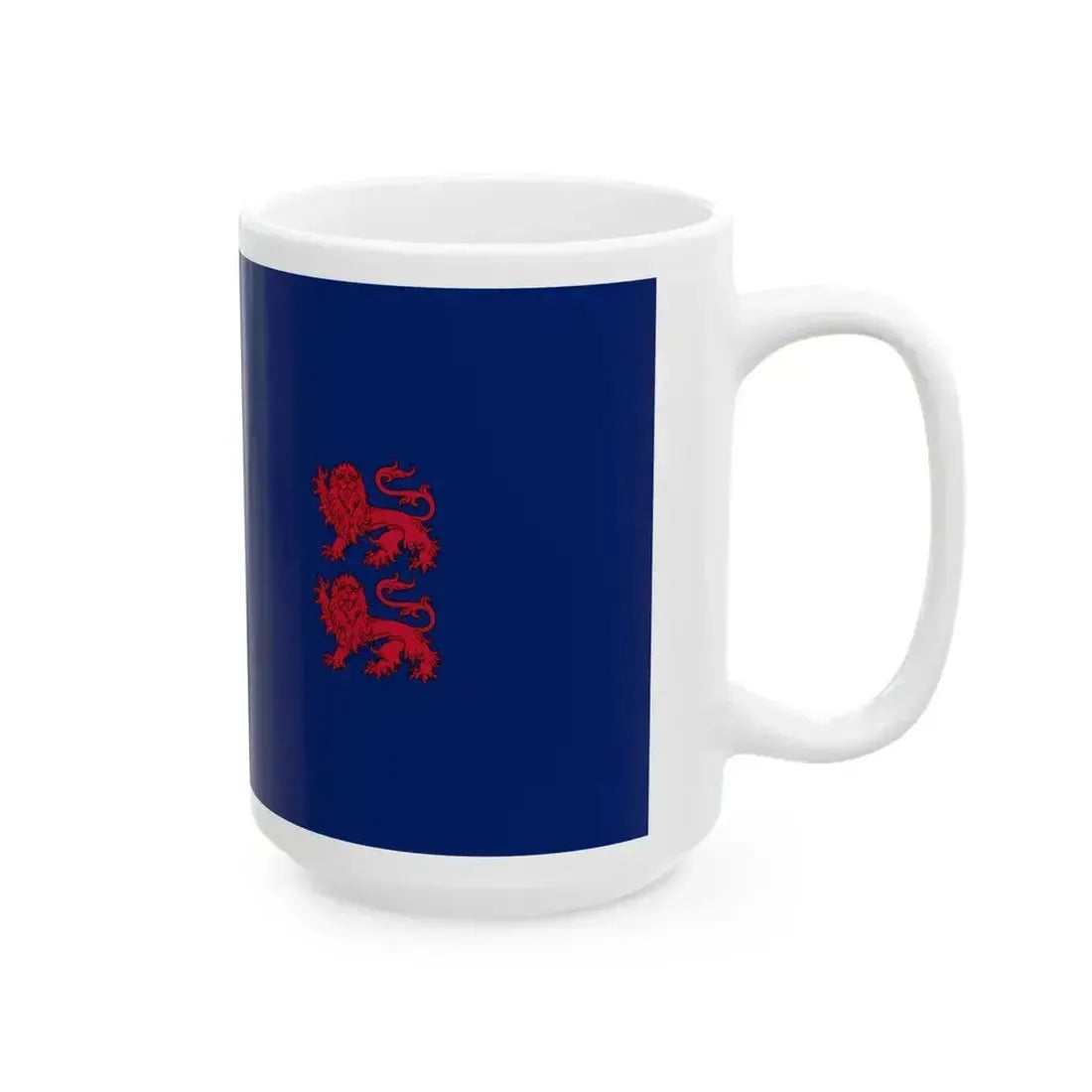 Flag of Cyprus 1922-1960 (Cyprus) White Coffee Mug - Go Mug Yourself