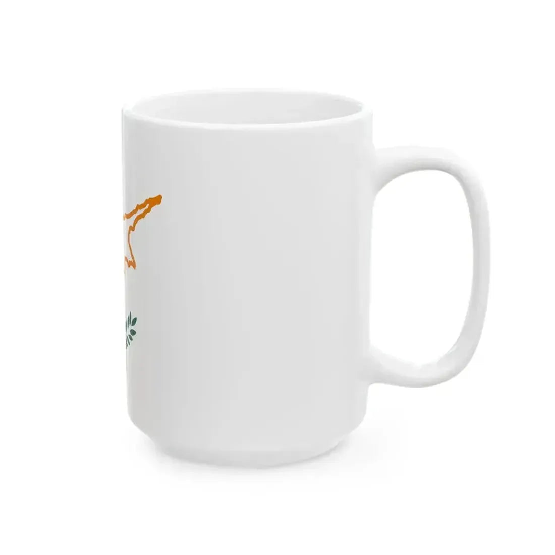 Flag of Cyprus 1960 (Cyprus) White Coffee Mug - Go Mug Yourself