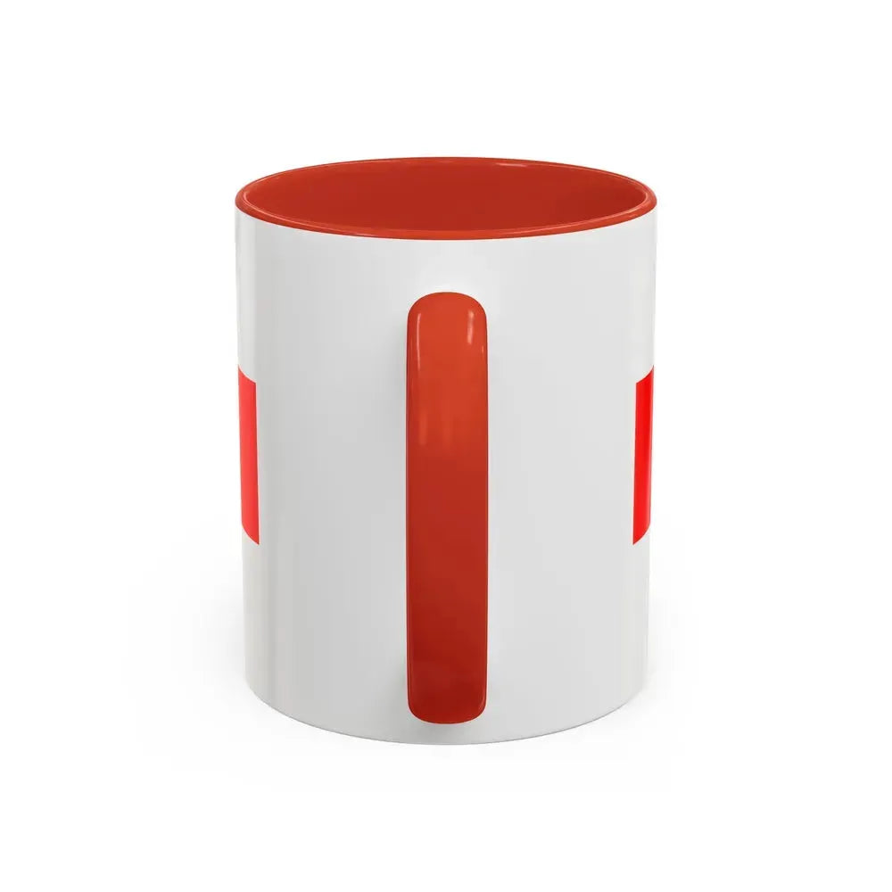 Flag of Dachau Germany - Accent Coffee Mug - Go Mug Yourself