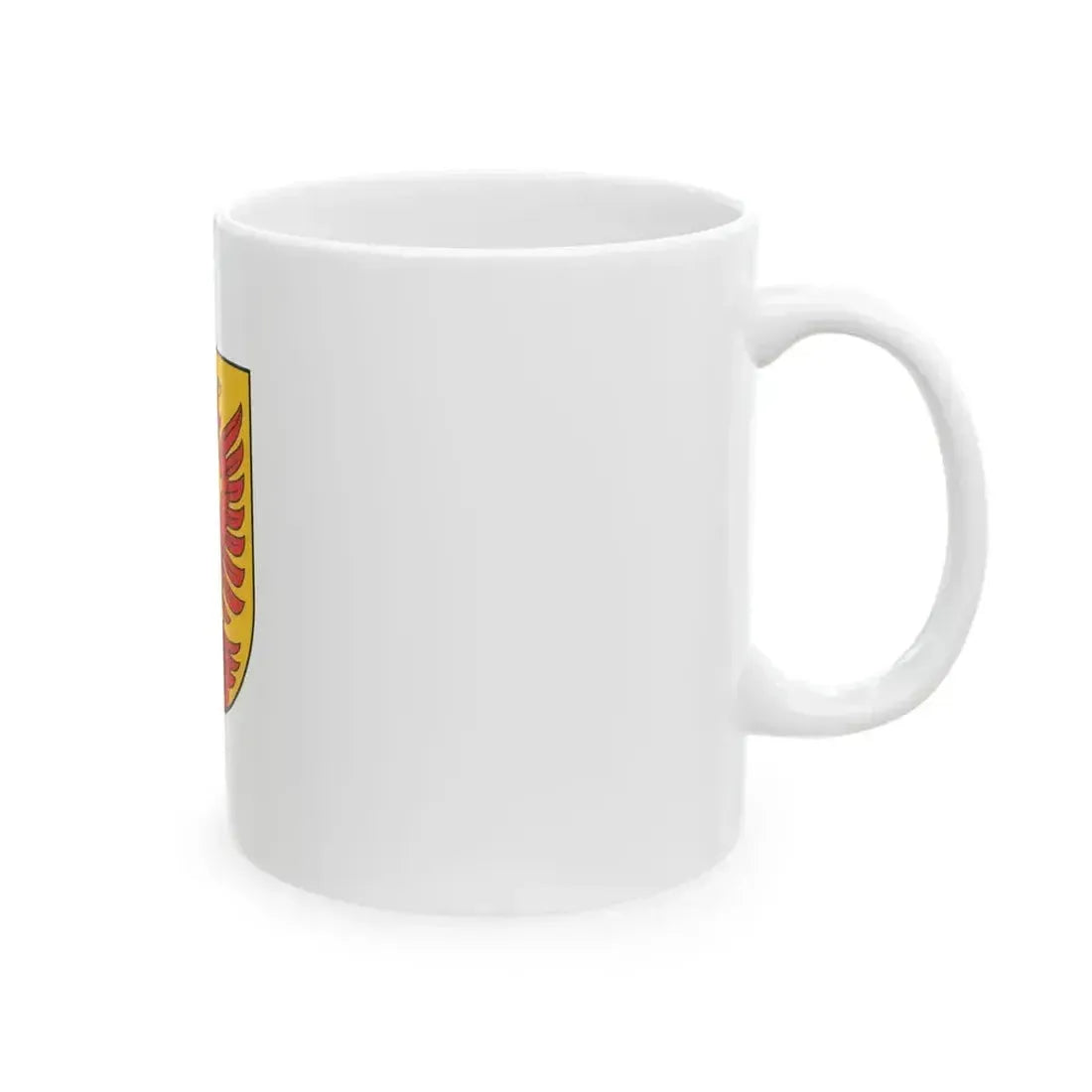 Flag of Dagda (Latvia) White Coffee Mug - Go Mug Yourself