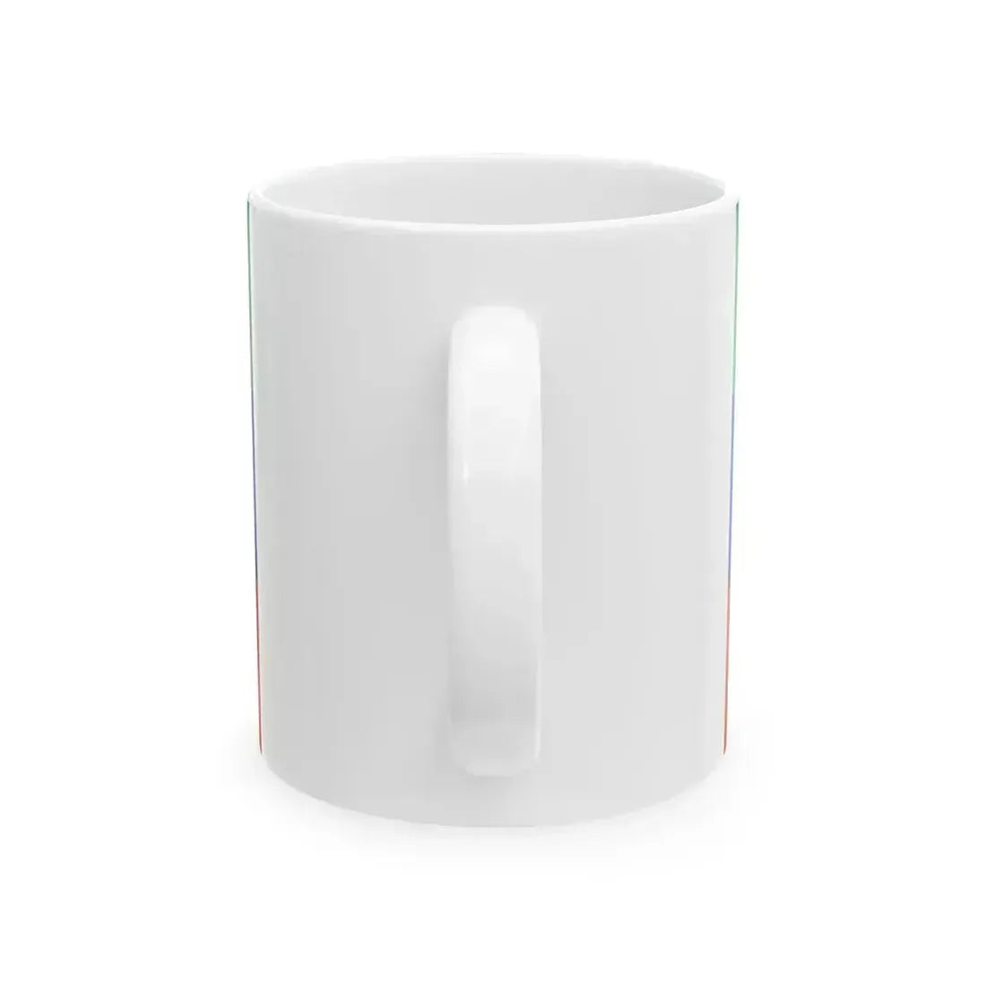 Flag of Dagestan (Russia) White Coffee Mug - Go Mug Yourself