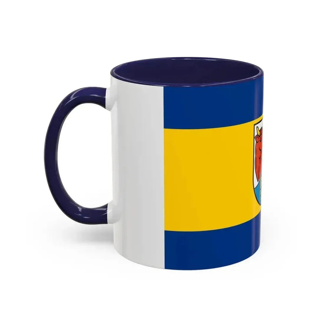 Flag of Dahme Spreewald Germany - Accent Coffee Mug - Go Mug Yourself