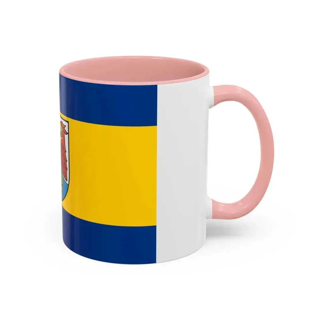 Flag of Dahme Spreewald Germany - Accent Coffee Mug - Go Mug Yourself