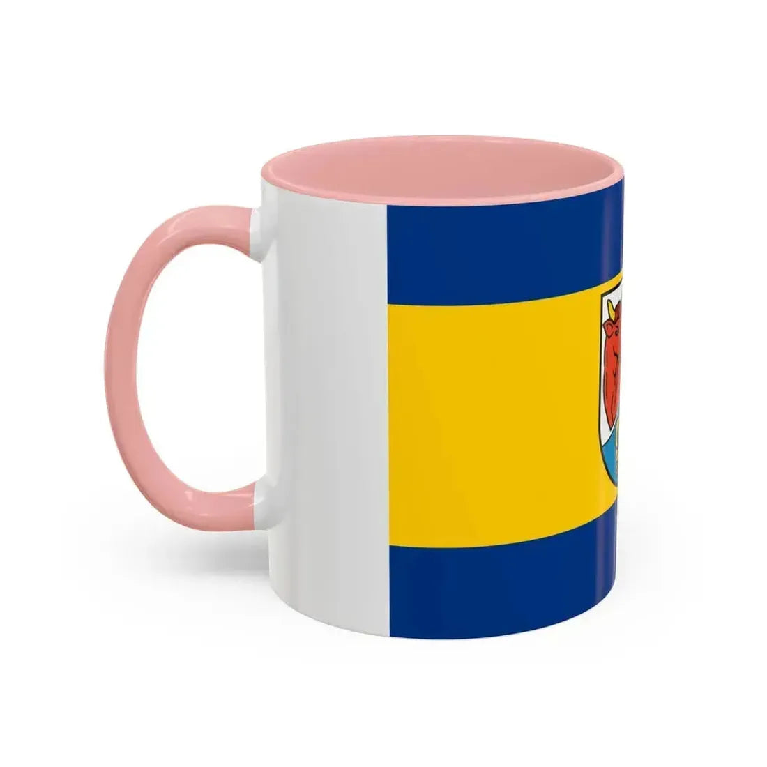 Flag of Dahme Spreewald Germany - Accent Coffee Mug - Go Mug Yourself