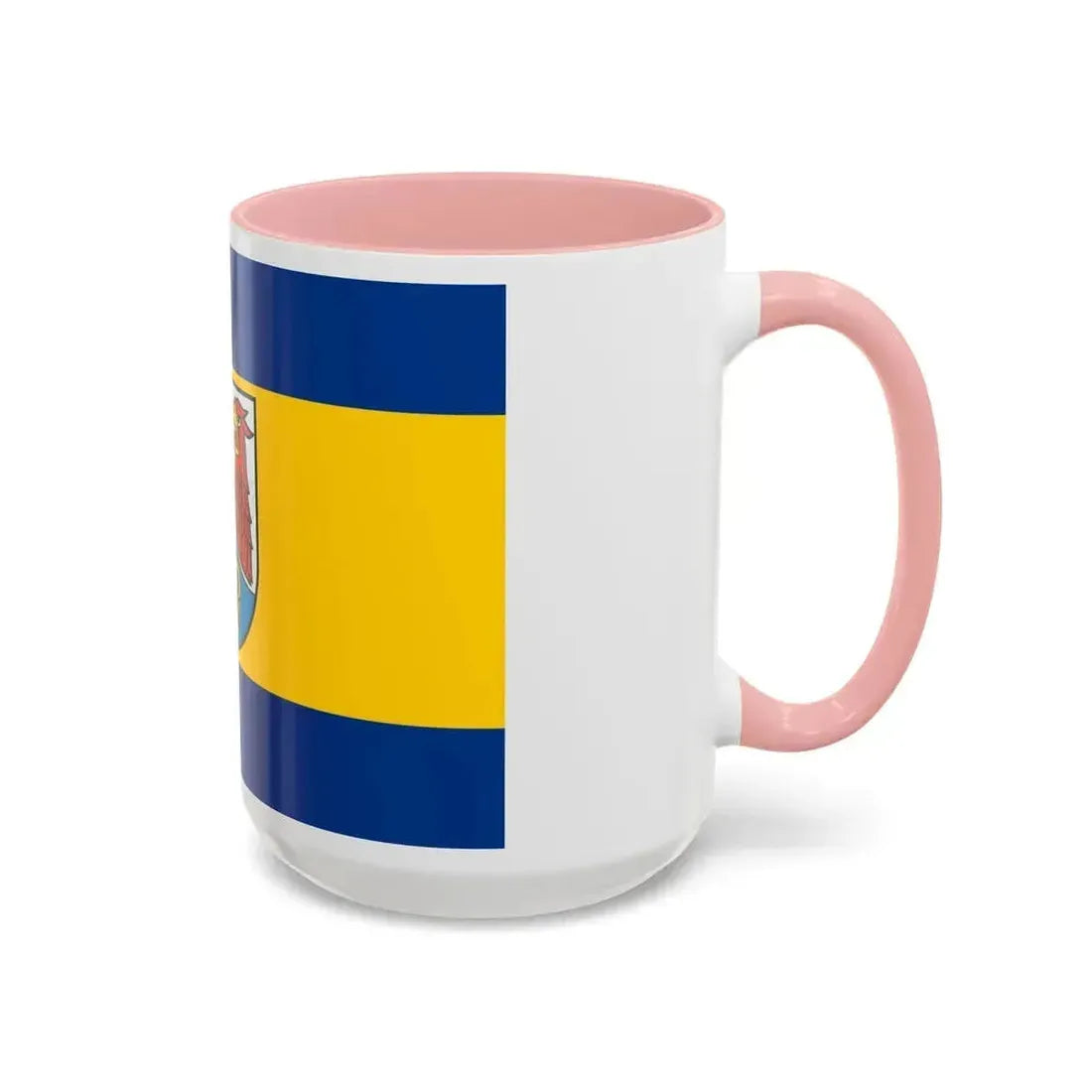 Flag of Dahme Spreewald Germany - Accent Coffee Mug - Go Mug Yourself