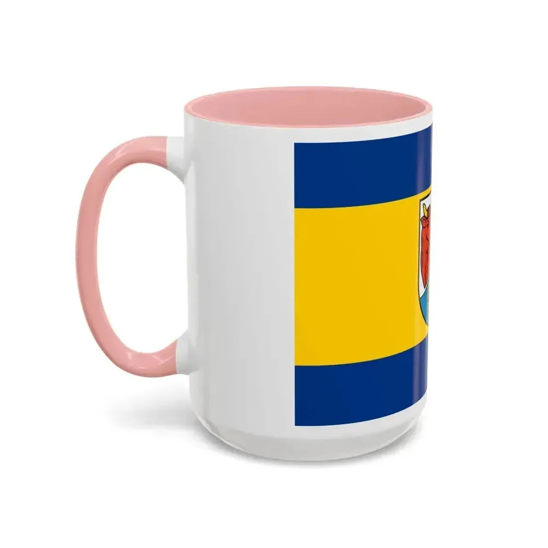 Flag of Dahme Spreewald Germany - Accent Coffee Mug - Go Mug Yourself