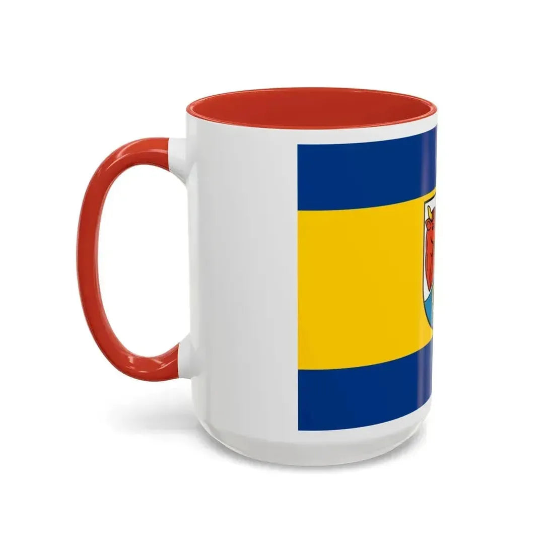 Flag of Dahme Spreewald Germany - Accent Coffee Mug - Go Mug Yourself