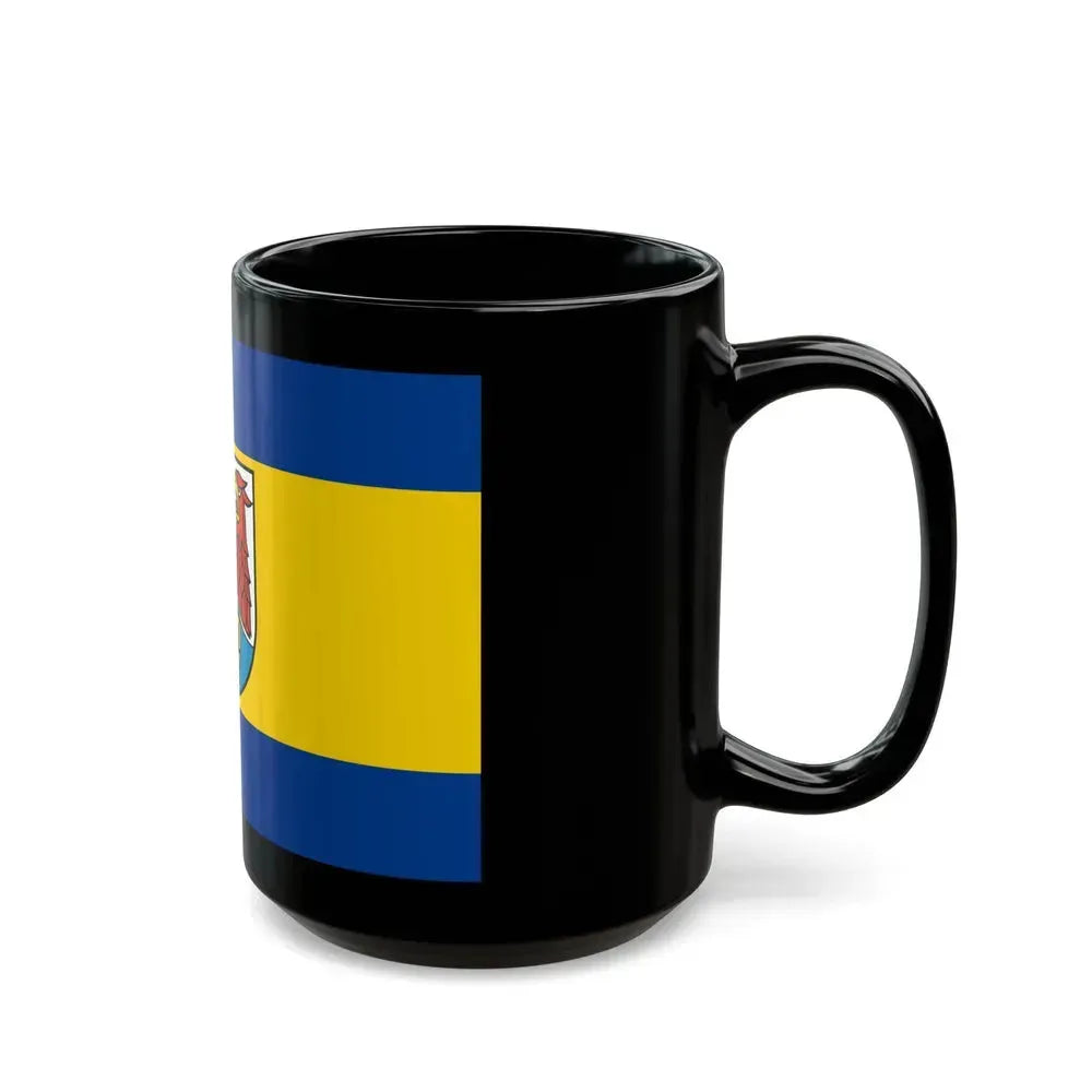 Flag of Dahme Spreewald Germany - Black Coffee Mug - Go Mug Yourself