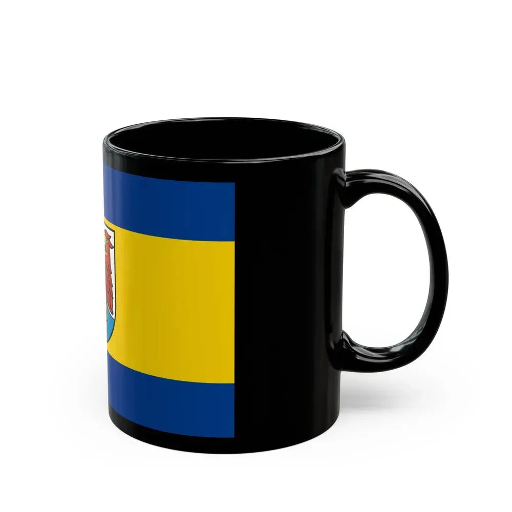 Flag of Dahme Spreewald Germany - Black Coffee Mug - Go Mug Yourself