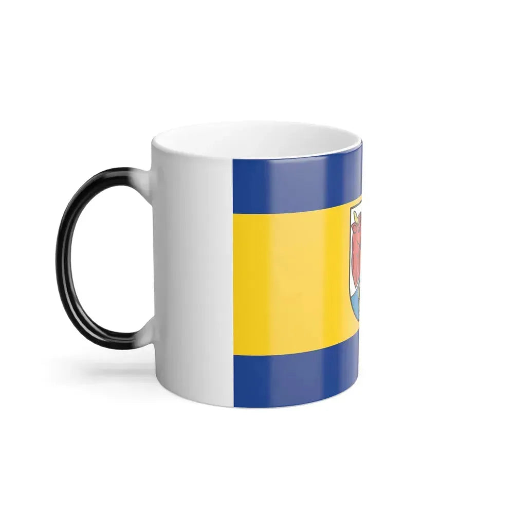 Flag of Dahme Spreewald Germany - Color Changing Coffee Mug - Go Mug Yourself