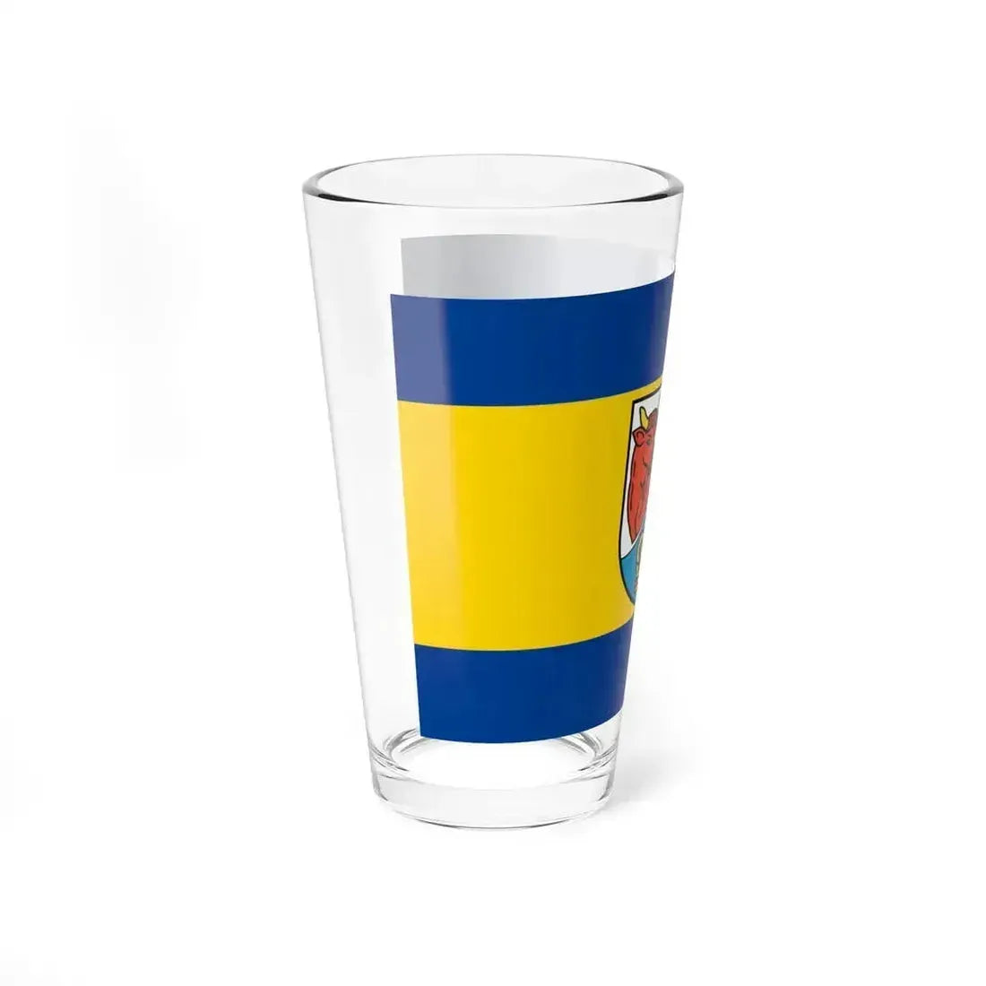 Flag of Dahme Spreewald Germany - Pint Glass 16oz - Go Mug Yourself