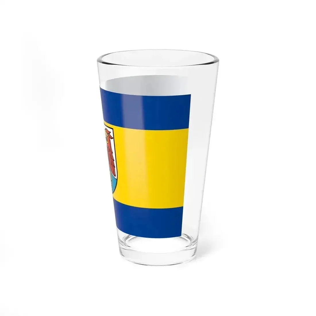 Flag of Dahme Spreewald Germany - Pint Glass 16oz - Go Mug Yourself