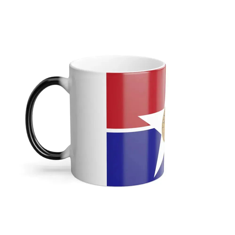 Flag of Dallas - Color Changing Coffee Mug - Go Mug Yourself