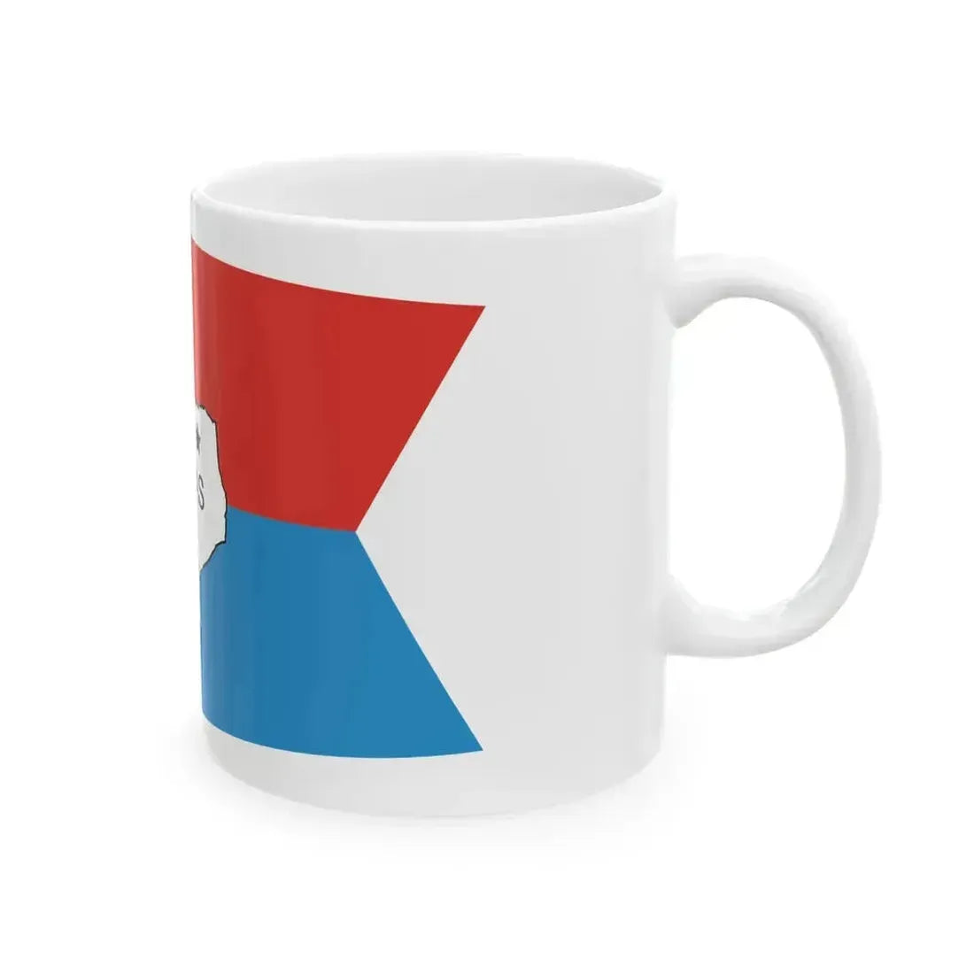 Flag of Dallas old (United States) White Coffee Mug - Go Mug Yourself