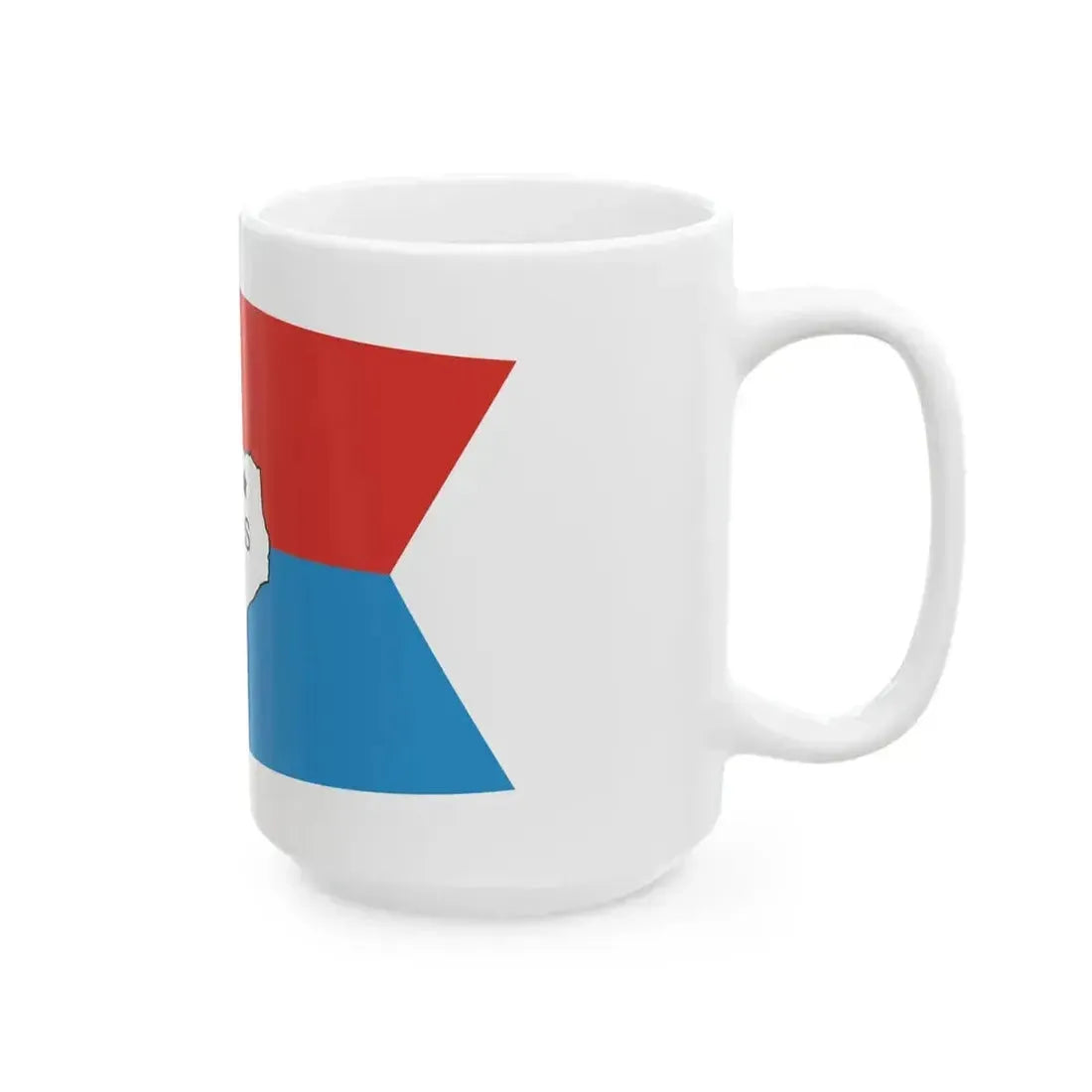 Flag of Dallas old (United States) White Coffee Mug - Go Mug Yourself