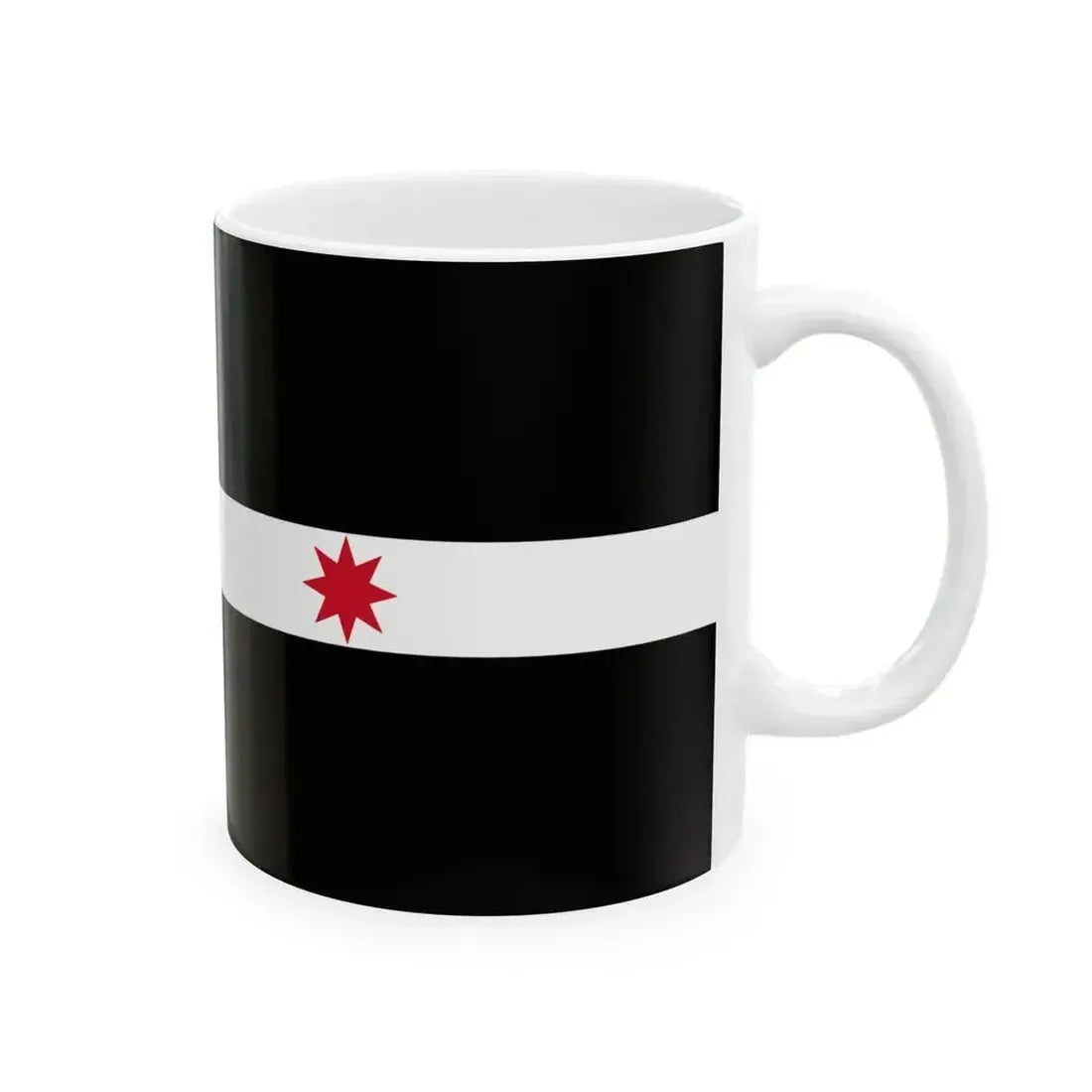 Flag of Dangar Island (Australia) White Coffee Mug - Go Mug Yourself