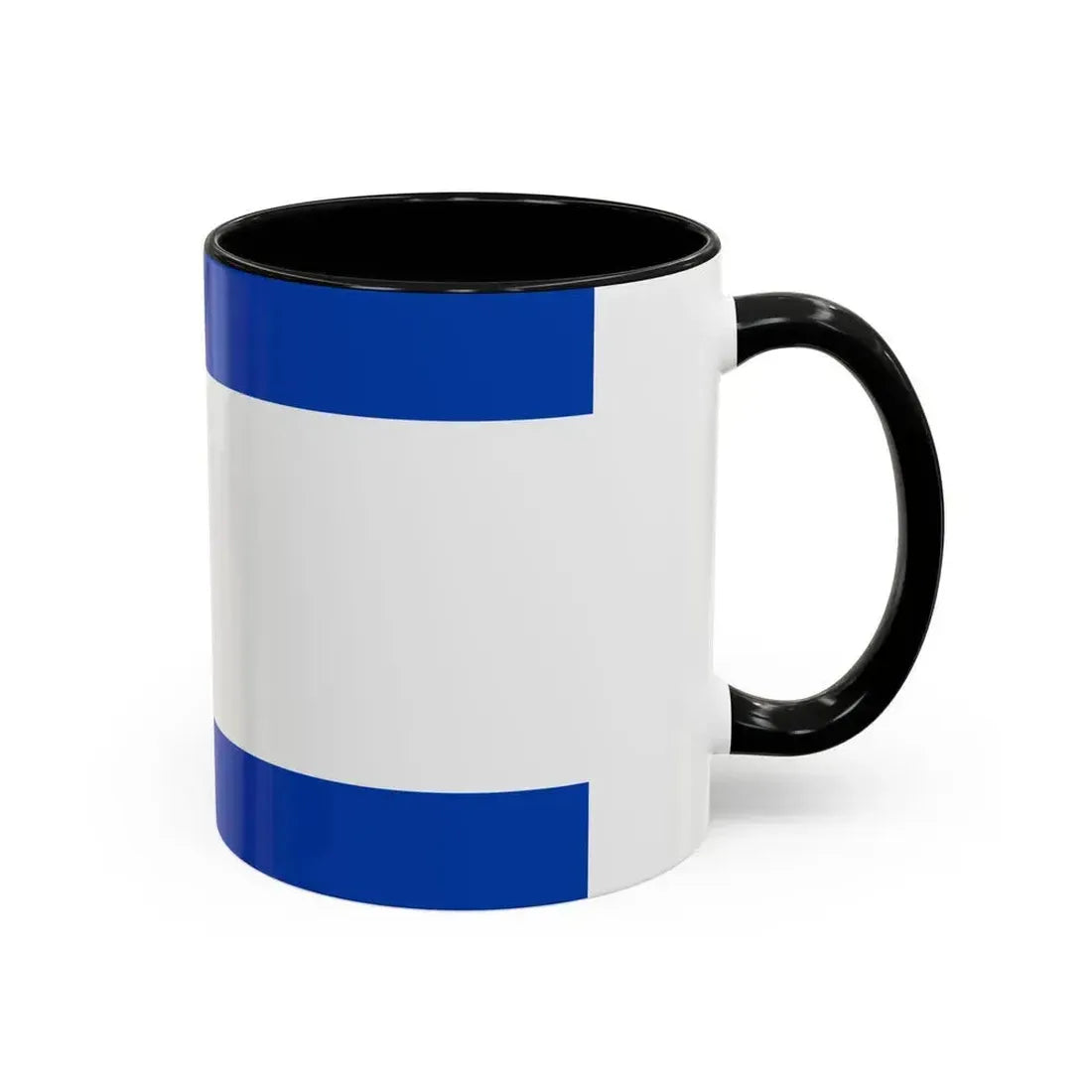 Flag of Darmstadt Dieburg Germany - Accent Coffee Mug - Go Mug Yourself