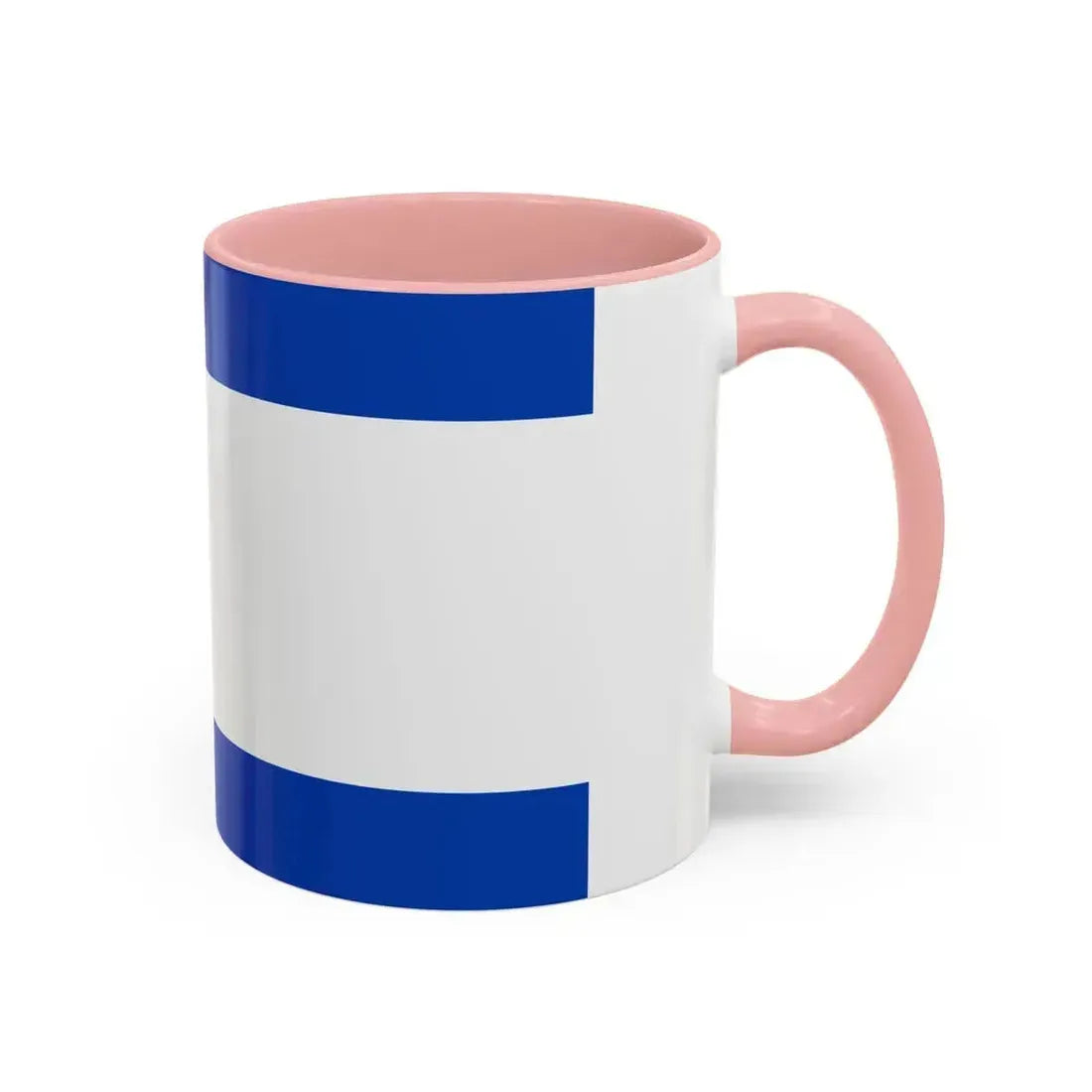 Flag of Darmstadt Dieburg Germany - Accent Coffee Mug - Go Mug Yourself
